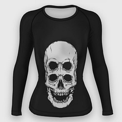 Рашгард женский Terrible Skull, цвет: 3D-принт