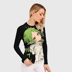 Рашгард женский Реинкарнация безработного - Сильфи, цвет: 3D-принт — фото 2