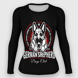 Женский рашгард Немецкая Овчарка German Shepherd -1