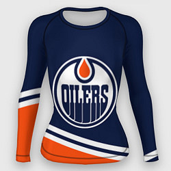 Женский рашгард Edmonton Oilers Эдмонтон Ойлерз