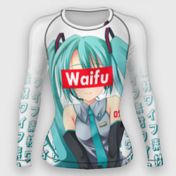 Женский рашгард Waifu - Hatsune Miku
