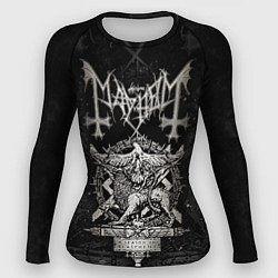Рашгард женский MAYHEM - A Season In Blasphemy, цвет: 3D-принт