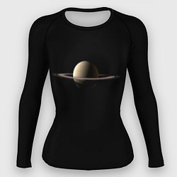 Рашгард женский Красавец Сатурн, цвет: 3D-принт