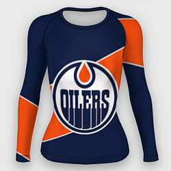 Женский рашгард Эдмонтон Ойлерз Edmonton Oilers NHL