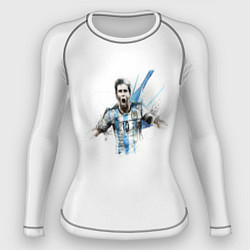 Рашгард женский Messi Argentina Team, цвет: 3D-принт