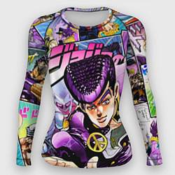 Женский рашгард JoJos Bizarre Adventure: Josuke