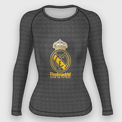 Женский рашгард Real Madrid graphite theme