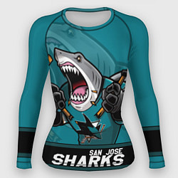 Женский рашгард San Jose Sharks, Сан Хосе Шаркс