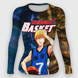 Рашгард женский Kuroko no Basuke, Рёта Кисе Kise Ryota, цвет: 3D-принт