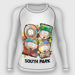 Женский рашгард South Park - Южный парк краски