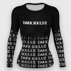 Рашгард женский Dark souls 2 темные души, цвет: 3D-принт