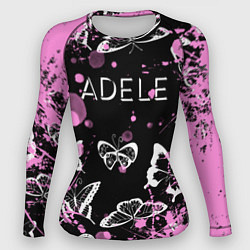Женский рашгард Adele - Бабочки