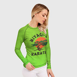 Рашгард женский Miyagi Do Cobra Kai, цвет: 3D-принт — фото 2