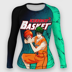 Рашгард женский Kuroko no Basuke, Midorima Shintaro Шинтаро Мидори, цвет: 3D-принт