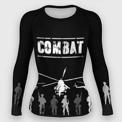 Рашгард женский Combat, цвет: 3D-принт