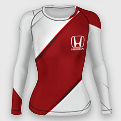 Рашгард женский Honda - Red sport, цвет: 3D-принт