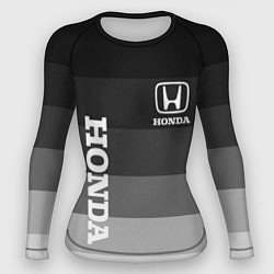 Рашгард женский Honda Хонда, цвет: 3D-принт