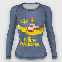 Женский рашгард On a Yellow Submarine 3D