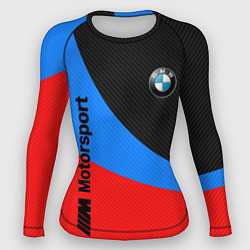 Рашгард женский BMW MOTOSPORT 2022, цвет: 3D-принт