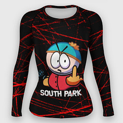 Рашгард женский Мультфильм Южный парк Эрик South Park, цвет: 3D-принт