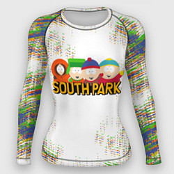Рашгард женский Мультфильм Южный парк South Park, цвет: 3D-принт