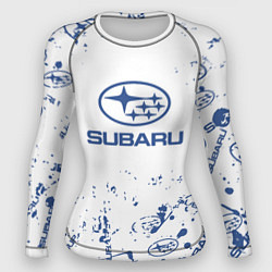 Женский рашгард Subaru брызги