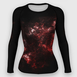Женский рашгард Красный космос Red space
