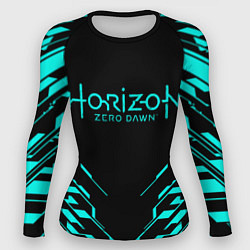 Рашгард женский HORIZON ZERO DAWN NEON, цвет: 3D-принт