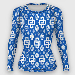 Рашгард женский Blue Pattern Dope Camo Dope Street Market, цвет: 3D-принт