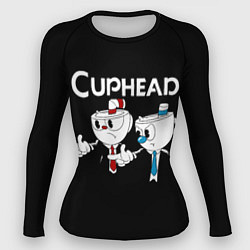 Женский рашгард Cuphead грозные ребята из Криминального чтива