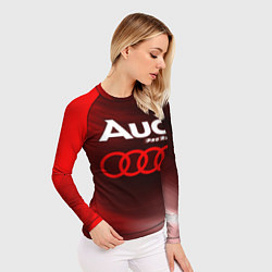 Рашгард женский AUDI Pro Racing Звезды, цвет: 3D-принт — фото 2