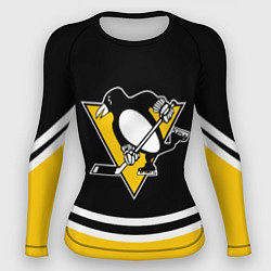 Женский рашгард Pittsburgh Penguins Питтсбург Пингвинз