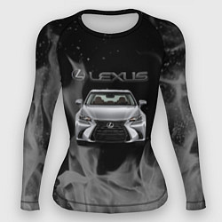Женский рашгард Lexus лексус огонь