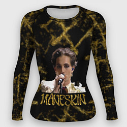 Женский рашгард Maneskin Coraline Sanremo gold edition