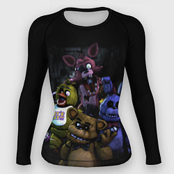 Женский рашгард Five Nights at Freddys - FNAF персонажи игры