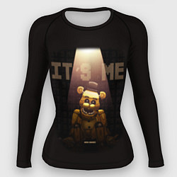 Рашгард женский Five Nights at Freddys - мишка Фредди, цвет: 3D-принт