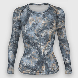 Женский рашгард Камуфляж Паук Горы