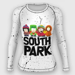 Рашгард женский Южный парк мультфильм - персонажи South Park, цвет: 3D-принт