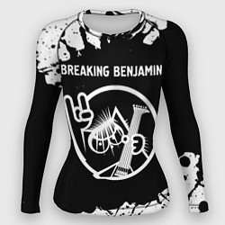Рашгард женский Breaking Benjamin КОТ Брызги, цвет: 3D-принт