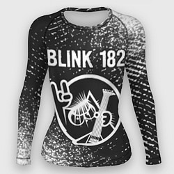 Рашгард женский Blink 182 КОТ Спрей, цвет: 3D-принт