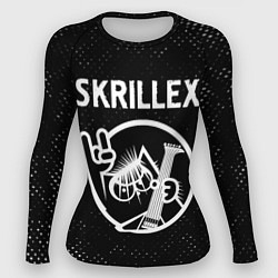 Рашгард женский Skrillex - КОТ - Потертости, цвет: 3D-принт