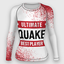 Рашгард женский Quake Ultimate, цвет: 3D-принт