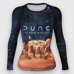 Женский рашгард Dune: Spice Wars песчаные дюны и рука с базой