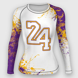 Рашгард женский Коби Брайант Lakers 24, цвет: 3D-принт