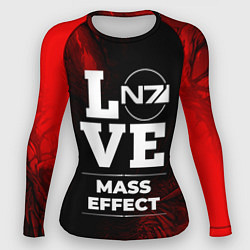 Женский рашгард Mass Effect Love Классика