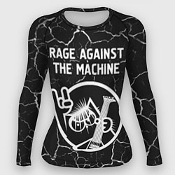 Женский рашгард Rage Against The Machine КОТ Трещины