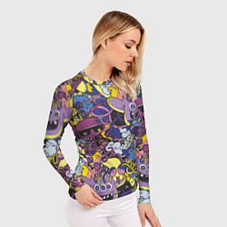 Рашгард женский Монстры-такие монстры, цвет: 3D-принт — фото 2
