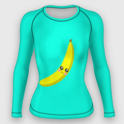 Рашгард женский Я - банан, цвет: 3D-принт