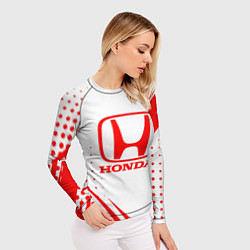 Рашгард женский Honda - sport, цвет: 3D-принт — фото 2