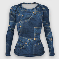 Женский рашгард Джинсовка jeans